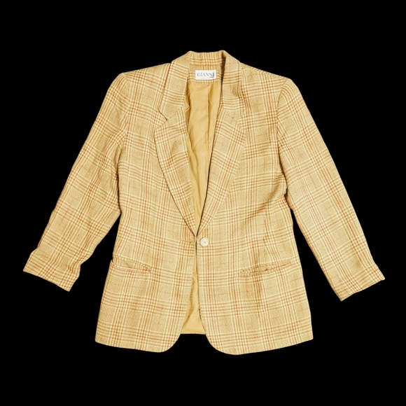 Vintage plaid blazer - Picture 11 of 11